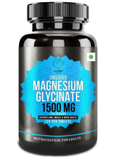 Noble Nature Chelated Magnesium Glycinate 1500mg Tablets in a 120 Veg Tablet Bottle for Health Support